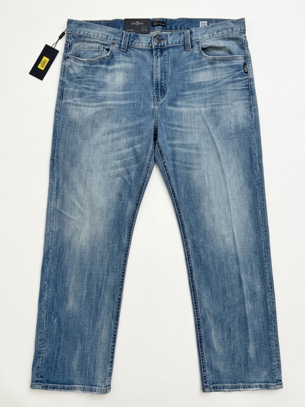 Silver Jeans Co Gordie Loose Fit Straight Leg Jeans Mens 46x30 Medium Indigo NWT